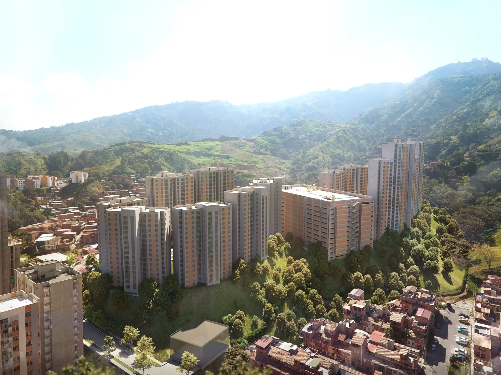 Majagua · vista del conjunto residencial