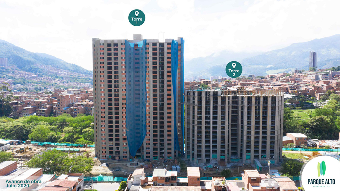 Parque Alto, Viviendas, Apartamentos o Casas de Interés Social en Bello
