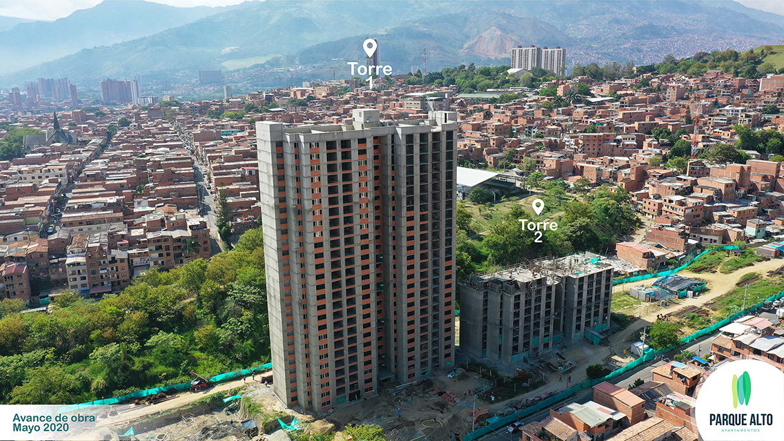 Parque Alto, Viviendas, Apartamentos o Casas de Interés Social en Bello