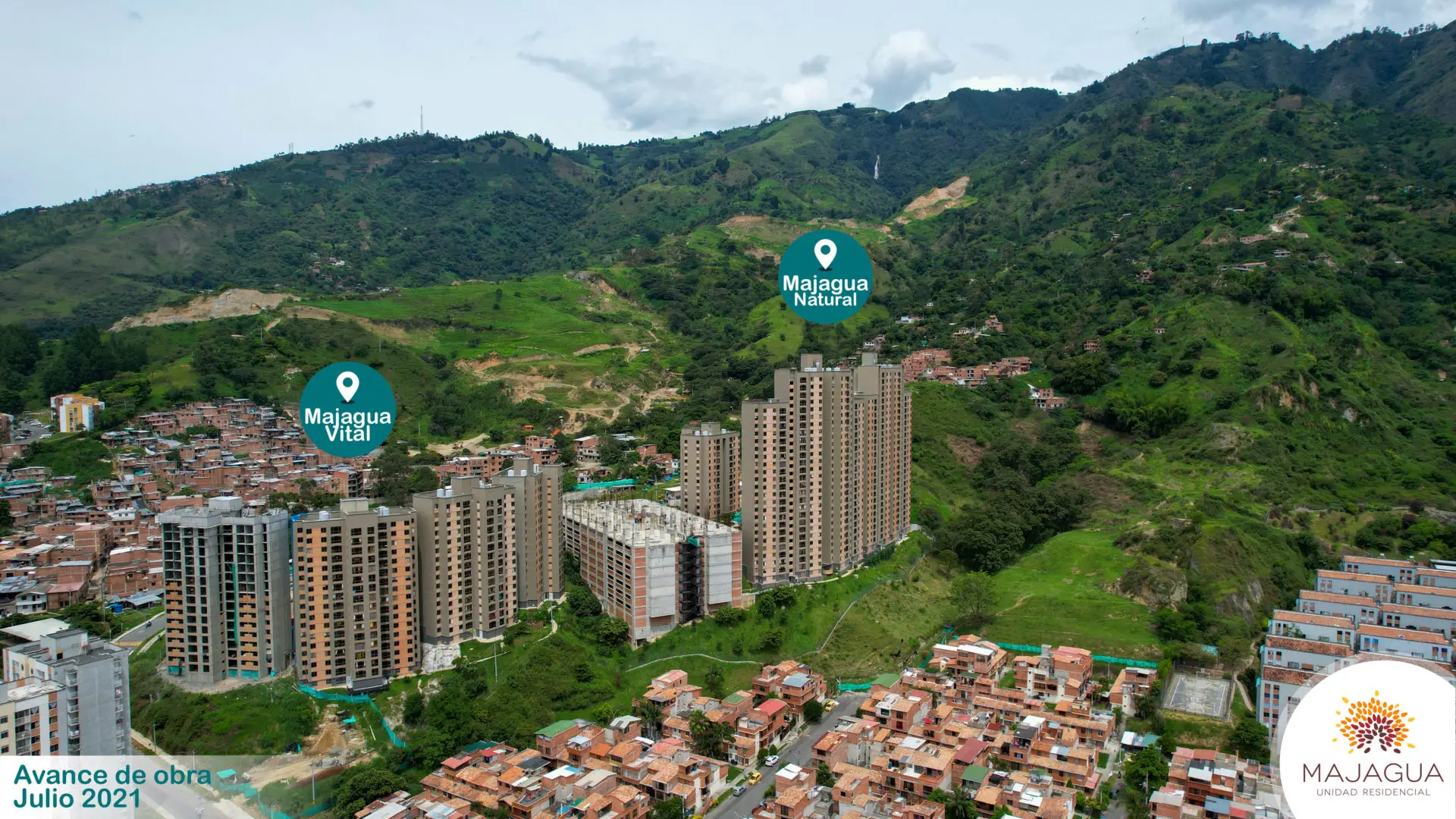 Avance de obra Majagua - Majagua, Venta de Apartamentos y Apartaestudios en Bello, Antioquia