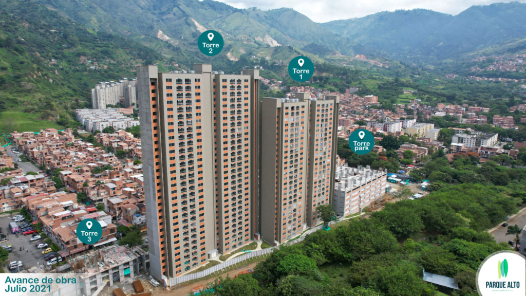 Avance de obra – Venta de Apartamentos y Proyectos de Vivienda en Bello – Antioquia
