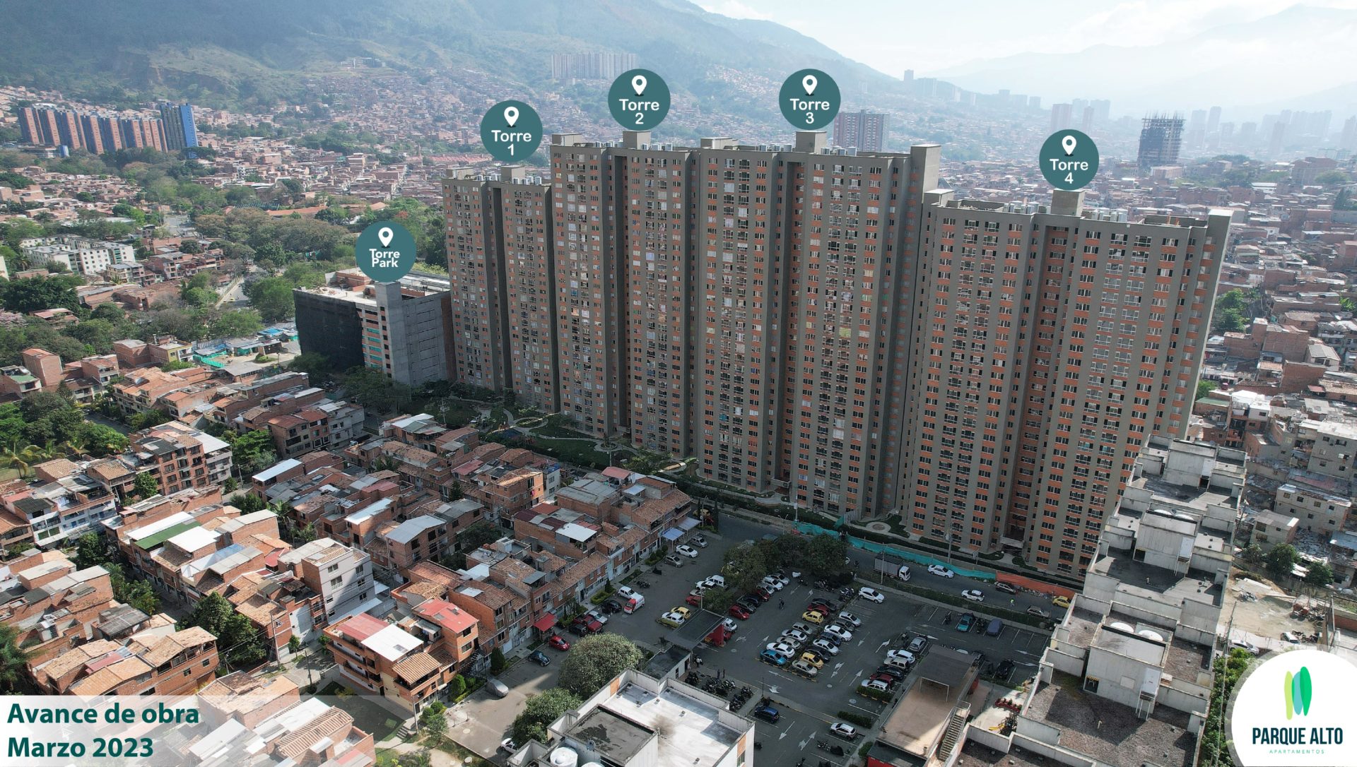Viviendas, Apartamentos o Casas de Interés Social en Bello. Parque Alto